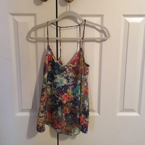 Nordstroms floral print tank top 0